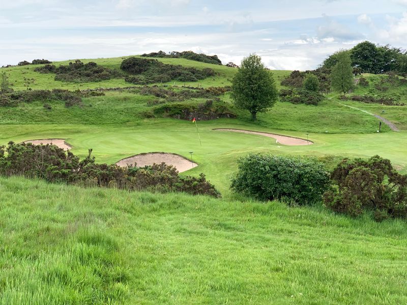 Hole 5 — view from the tee